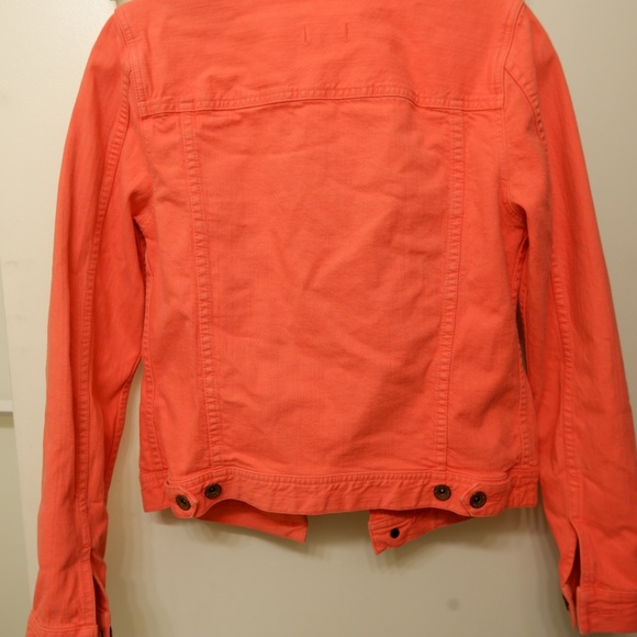 Madewell Denim/Jean Jacket - Salmon/Coral - Picture 3 of 3